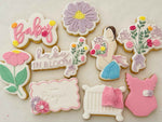 Baby in Bloom Cookies