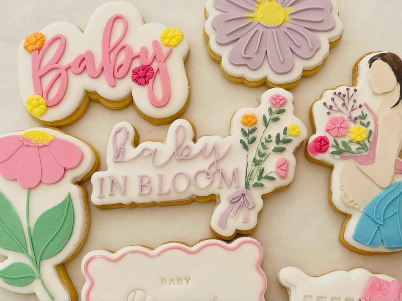 Baby in Bloom Cookies