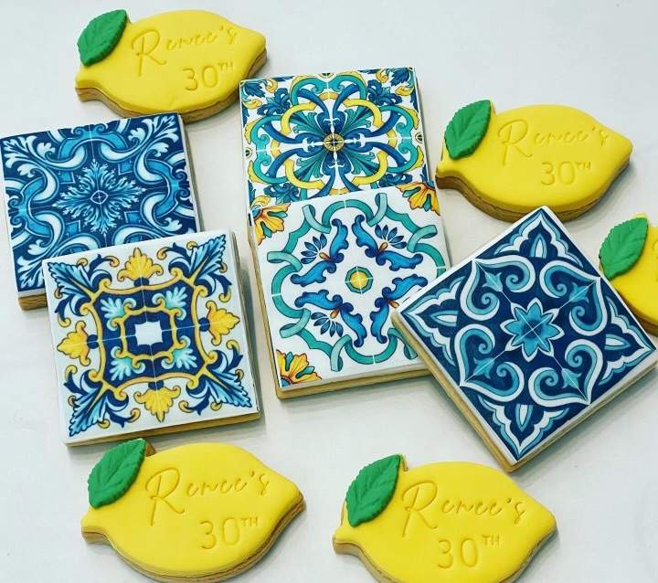 Positano Cookies Personalised with Lemons